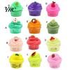 Soft 60ml Butter Slime Non-sticky with Charm Super Stress Relief Fruit Cherry Toy for Children Tear Resistant