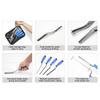 7PCS Masonry Trowel Set, Stainless Steel Brick Trowel and Double End Corner Trowel Kit for Tile Grouting, Pointing