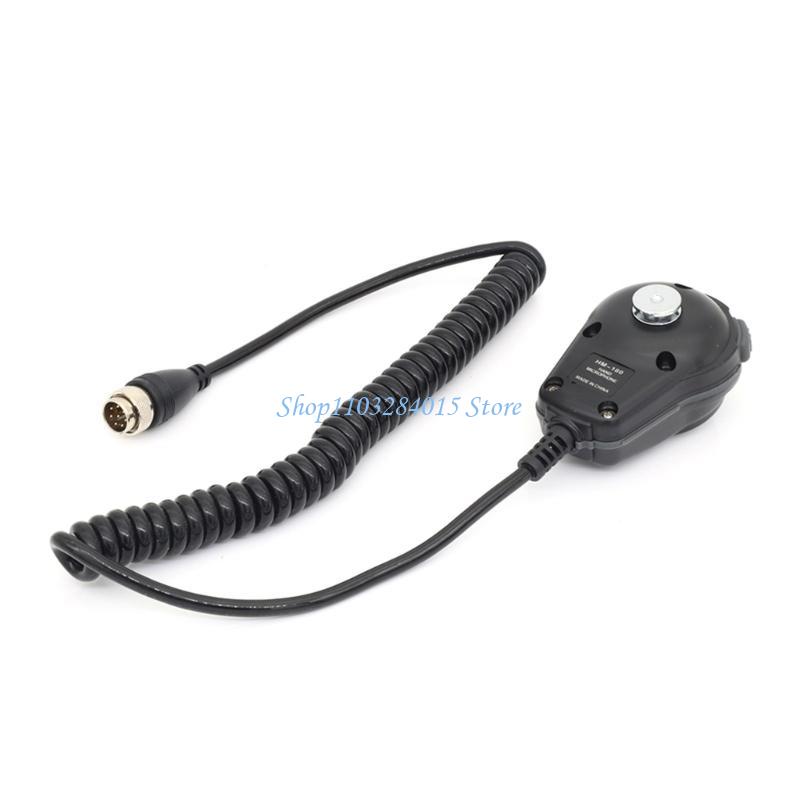R6FF HM-180 Mic Speaker Reliable Microphones Plastic Handheld Mic for IC-M700 IC-M710