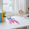 3D Printed Cat Figurine Movable Joints Cat Figure Articulated Animal Model Toy Home Office Bookshelf Desktop Decoration Ornament