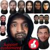 Ny Interessant 3D-printet Sjov Fuld Ansigt Maske Kendis Realistisk Ansigt Maske Fest Cosplay Rekvisitter Halloween