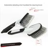 Car Wheel Hub Cleaning Brush Multifunctional Steel Rim Cleaning Brush Soft Brush Car Foot Pad Brush Tire Cleaning Brush
