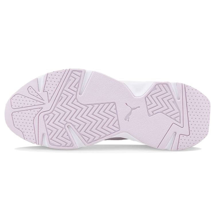 Puma Cassia Fabric Leather Retro Low-Top Lifestyle Sneakers Women Sneakers White 384648-02