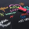 8/12Pcs Liquid Erasable Chalk Markers Pens Smooth Writing Quick-Dry Ink Fine Tip Highlighter Blackboard Fluorescent Pens