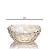 Transparent Glass Fruit Plate Snack Basket Modern Living Room Coffee Table Home Crystal