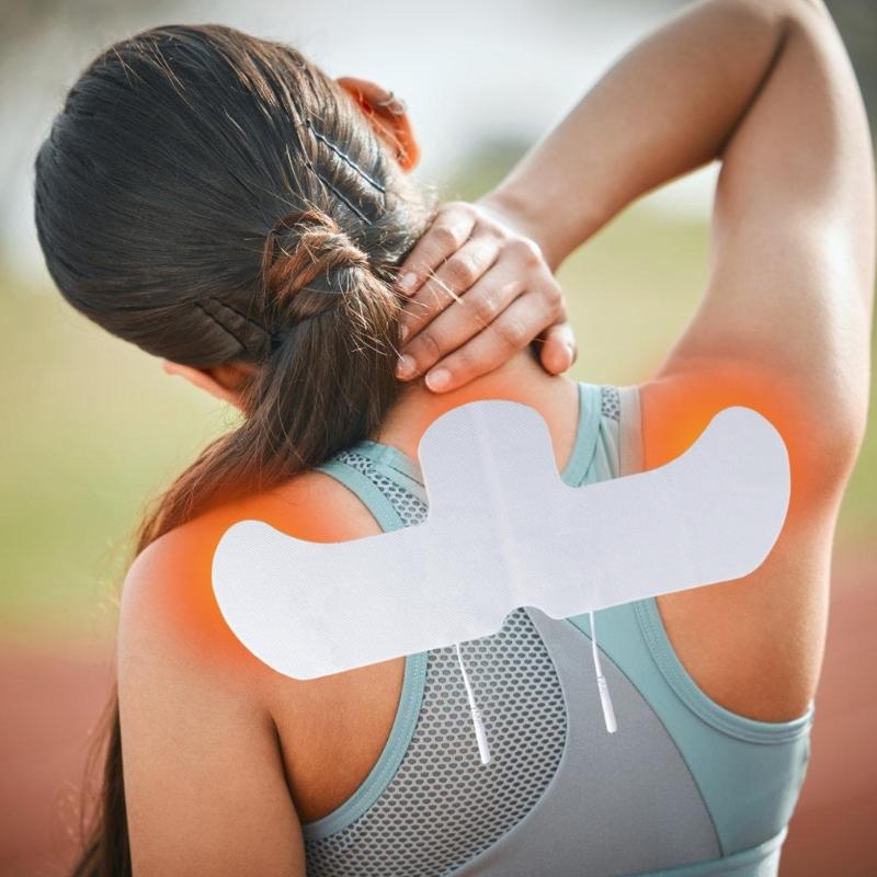Comfortable Adhesive Electrodes Pad Massage Patches Large Size Reusable for Home and Gym Applications