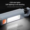 Portable LED Torch Light XPE Super Bright Flashlight With Hook Camping Light USB Rechargeable Zoomable Waterproof Torch Lamp