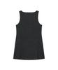 Covernat Woman Pleated Layered Dress Charcoal