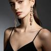 Rhinestone 2027 Digital Earrings Elegant Stud Earrings Happy New Year Earrings  Daily