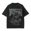 Battle Beast Invincible Comic T-Shirt Hip Hop Gewaschene Baumwolle Oversize T-Shirts Vintage Herren Damen Streetwear Bedrucktes T-Shirt