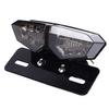 12V Motorrad Blinkerlampe Schwarz Hohe Helligkeit Vintage Design Motorrad Rücklicht Ersatz für Niu