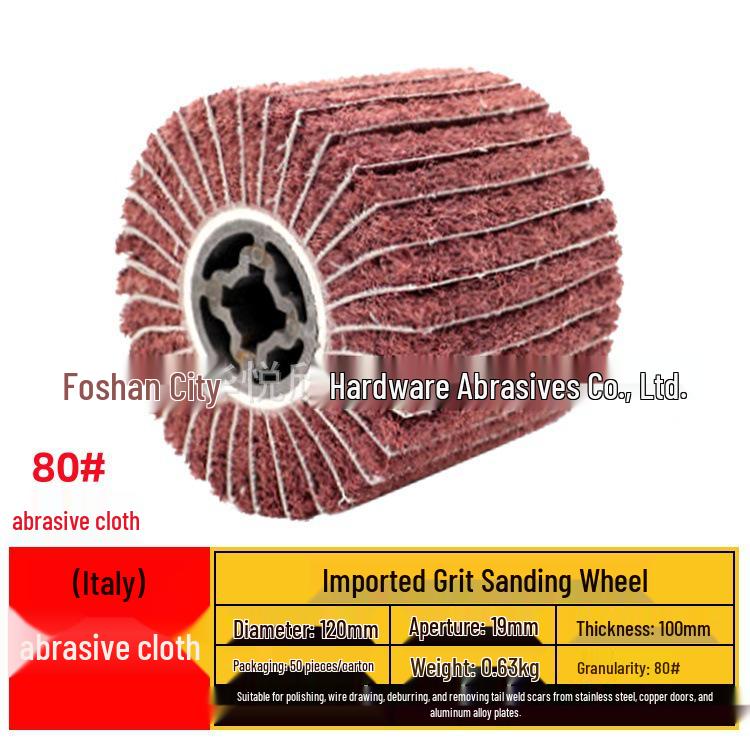 120x100mm Green Scouring Pad Brushed Wheel for Metal & Stainless Steel Polishing