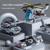 Military Aircraft Carrier Building Blocks Set