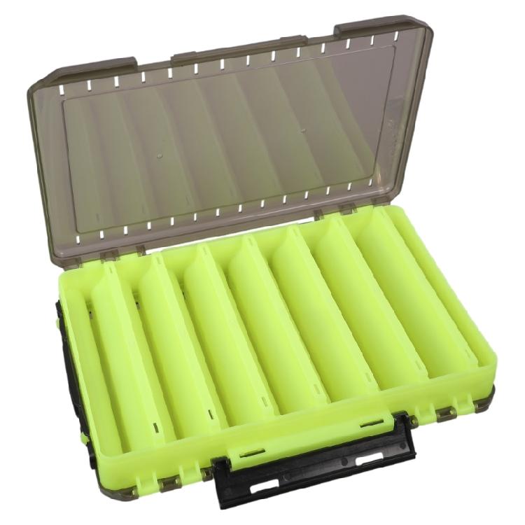 Double Sided Fishing Lure Storage Box Fishing Hooks Container Tackle-Organizer