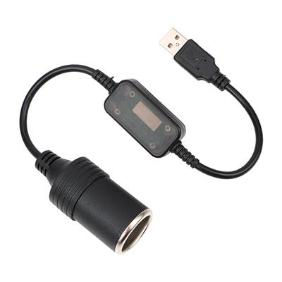 USB 5V zu 12V Konverter Adapter Wired Controller Auto Innen Zubehör Stecker Stecker Adapter Ladegerät Kabel Buchse