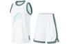 CBA Basketball Suit Men's Standard White AATU019-7