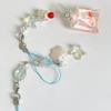 Handmade Beaded Phone Decoration Pendant Gold Silver Phone Chains Pendant