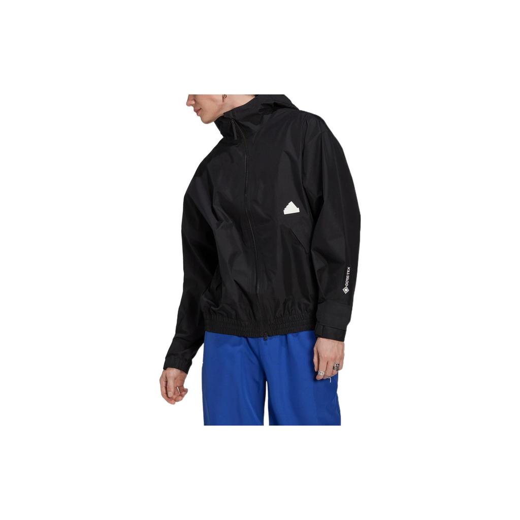 adidas Jackets Men's Black Hooded Moderate Other HG4379