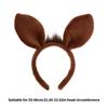 Plush Horse Ears Headbands With NonSlip Grip For Role Play And Halloween Activities