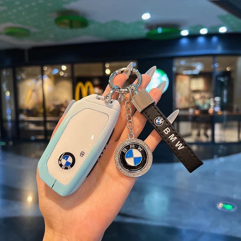 Key Fob Cover for BMW 7 Series, i5 i7 iX X1 X5 X6 X7 XM 2023 2024 Key Protector,Key Shell,Key Case,Key Pouch SK0