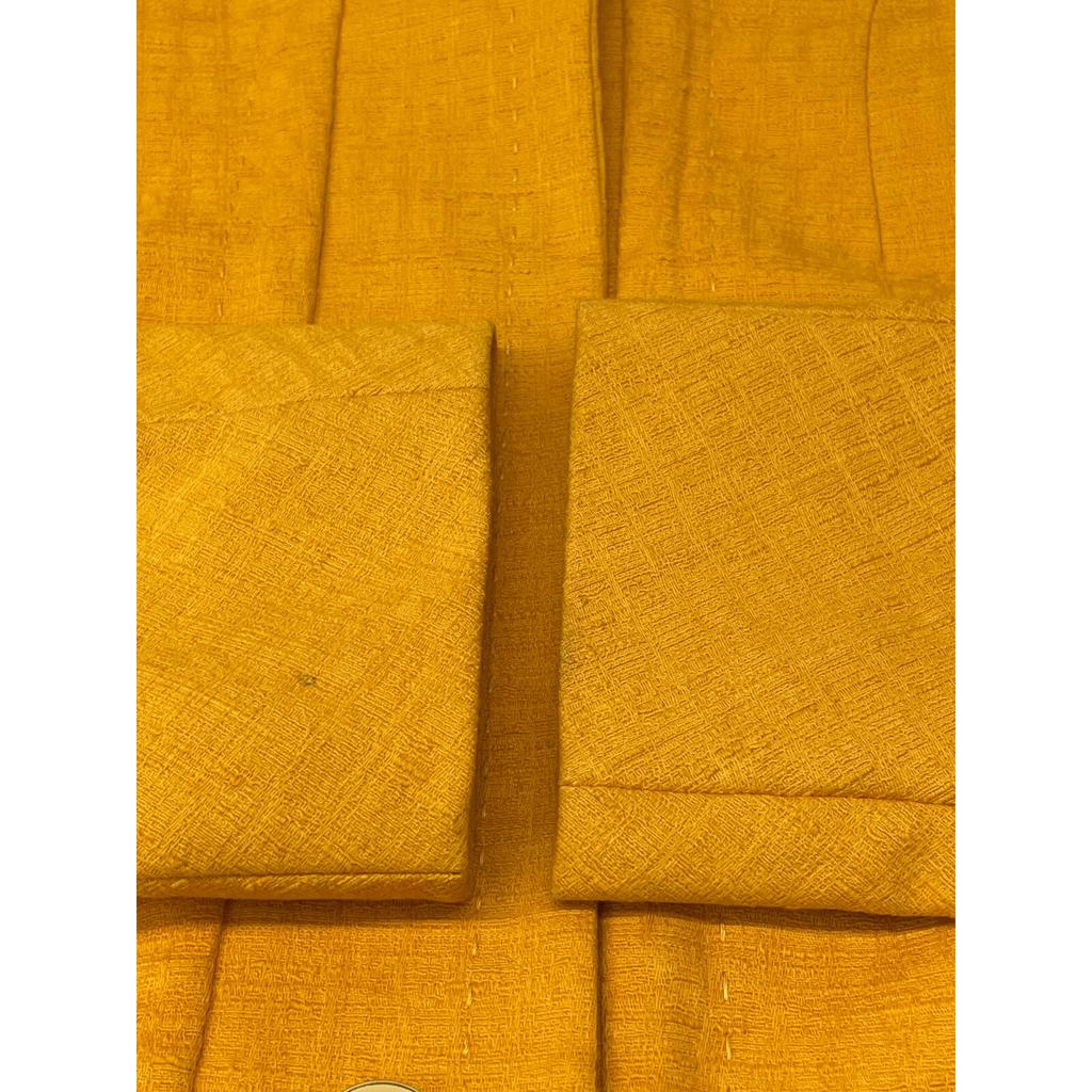 ESCADA Orange gold button wide color jacket Jacket 38 OrangeUsed