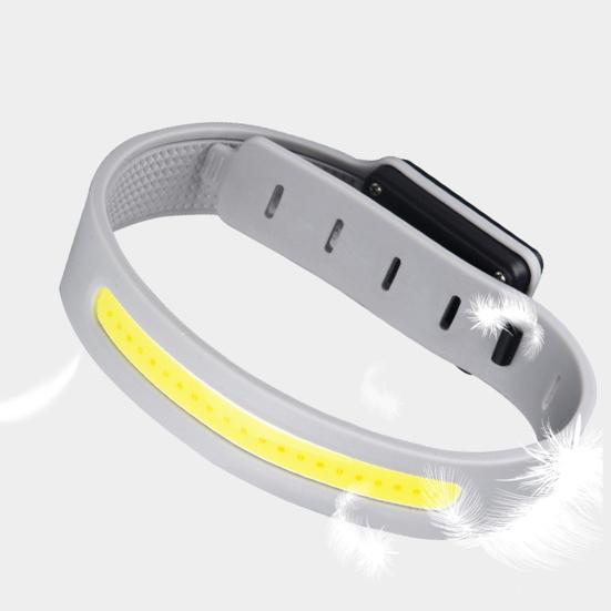 LED Armband Night Running Light Adjustable Buckle Rechargeable Reflective Armbands High Visibility Light-Up Band Outdoor Sports Cycling Accessories