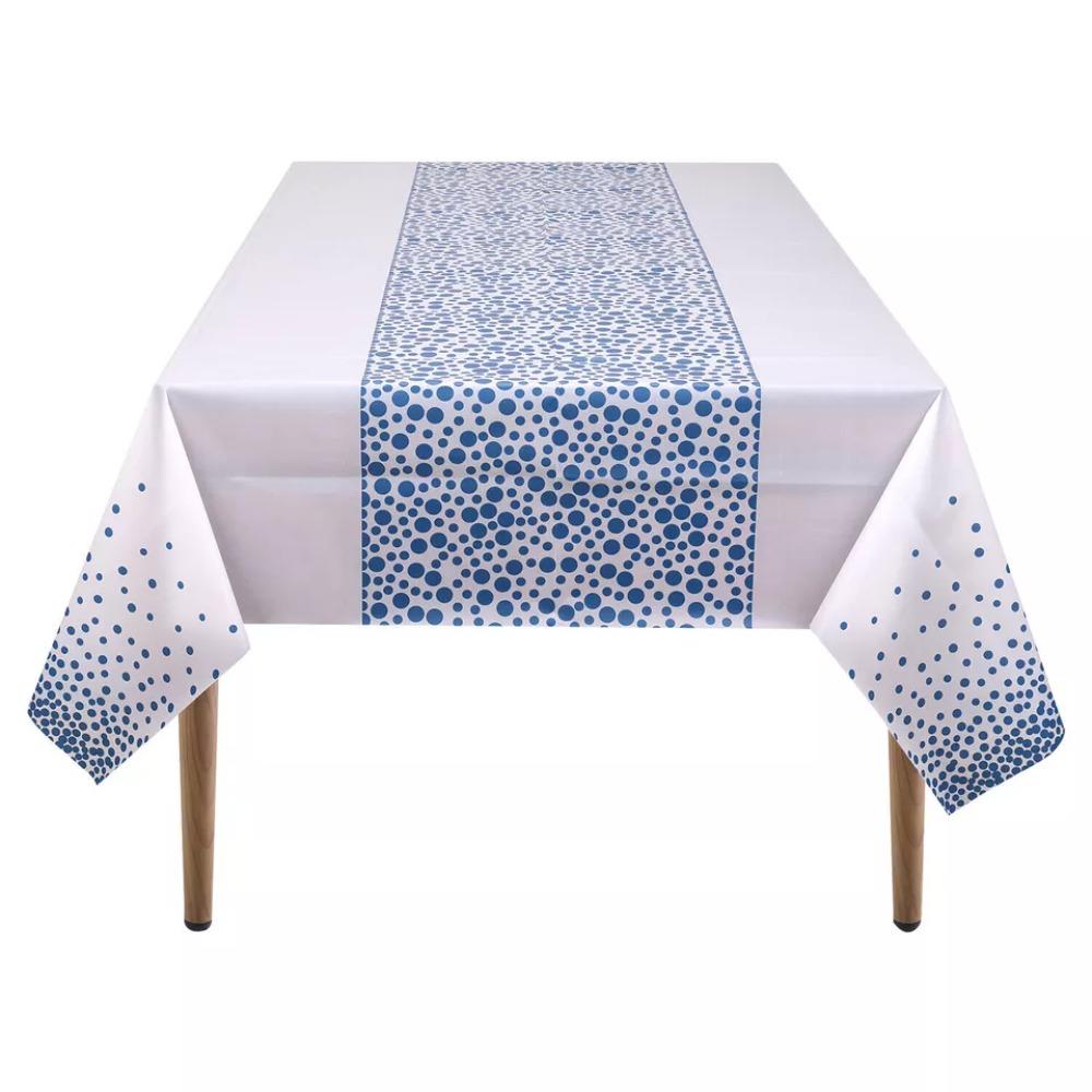 Waterproof Tablecloth Delicate PEVA Table Cover Fashion Table Runner  Home Living Room