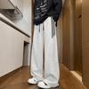 Men's Autumn/Winter Three-Stripe Loose Sweatpants – Trendy, Retro, Heavyweight Casual Pants