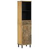 3 Piece Bathroom Furniture Set Solid Mango Wood