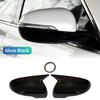 Car Rearview Accessories Door Mirror Cover For Kia Sorento 2015- Carbon Fiber Black Car Decoration Styling Upgrade