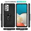 Shockproof Armor Case For Samsung Galaxy A33 A53 A73 A52 A A A42 A55 A35 A54 A51 A50 A32 A21s A71 A22 A41 Metal Ring Cover