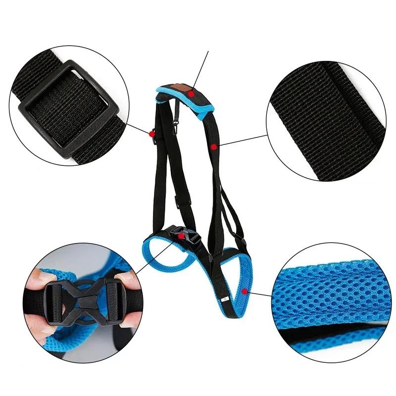 Adjustable Dog Lift Harness Pet Dogs Aid Assist Tool for Old Dogs Pet Support Sling for Back Legs Help Weak Legs Stand Up Down