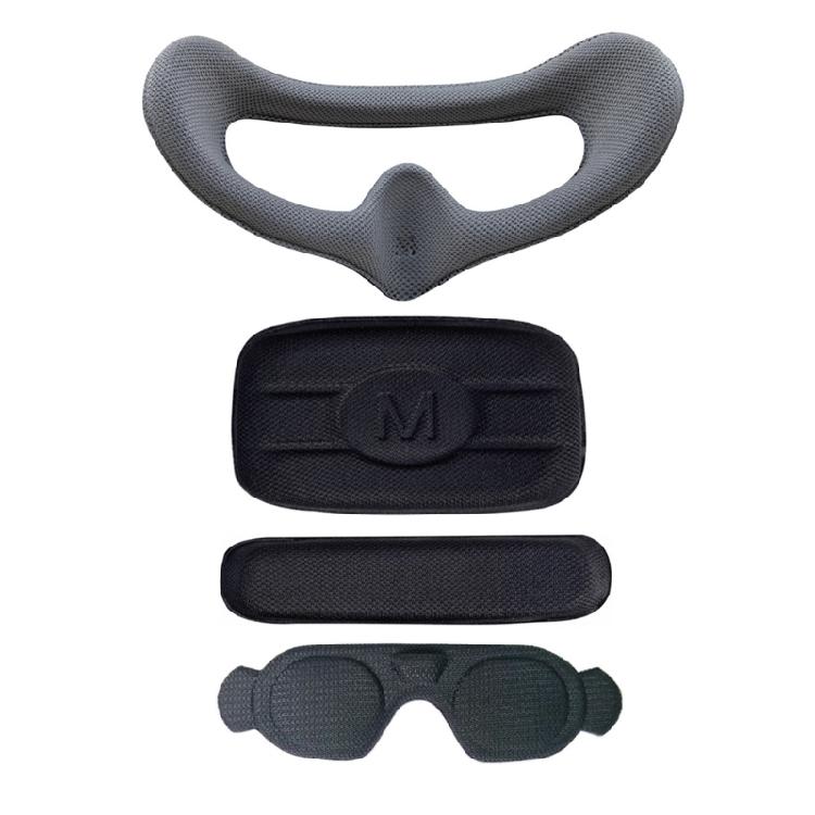 Silicone Foam Pad Sponge Eye Pad Face Mask For Goggles 3 Lens Protective Cover Dustproof Face Cover Replacement Part