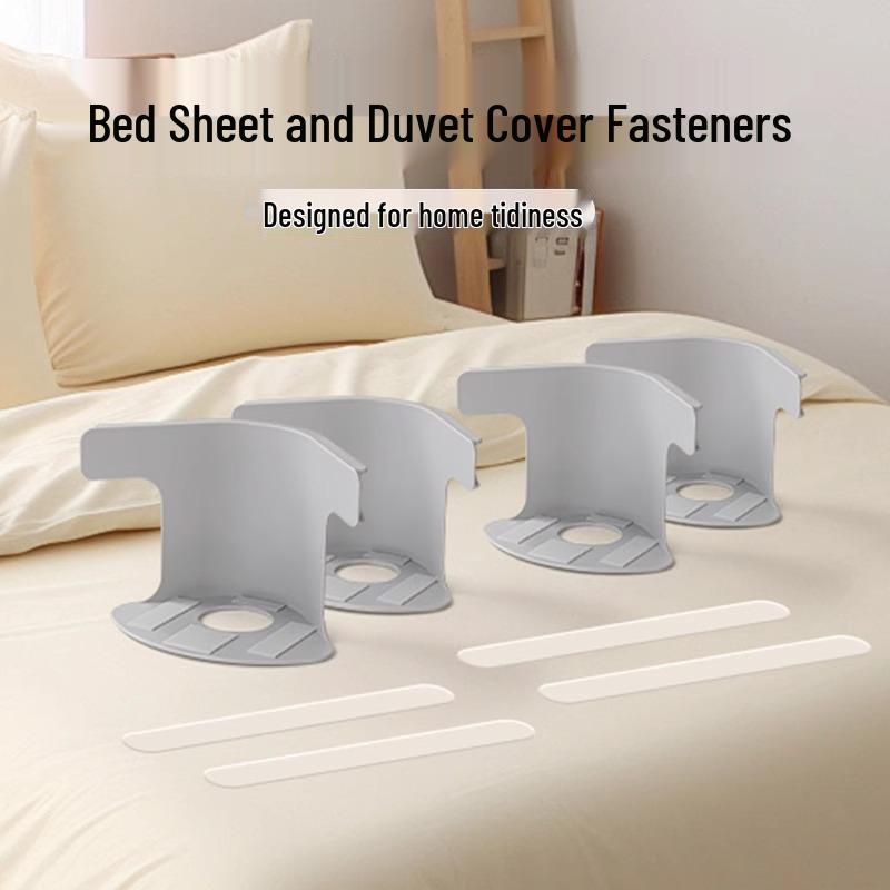 Protiskluzové upevňovače prostěradel, klipy bez jehel, neviditelné přezky, stabilizátory přikrývky a napínacích prostěradel