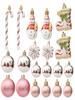 29/20Pcs Christmas Tree Balls Hanging Pendant Candy Cane Pine Cone Ornament Set Christmas Home Decoration 2025 Navidad New Year