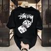 Summer Shortsleeved Tshirt  Casual and Loose Fit  Hong Kong Style  Fashionable Trend  Comfortable and Breathable