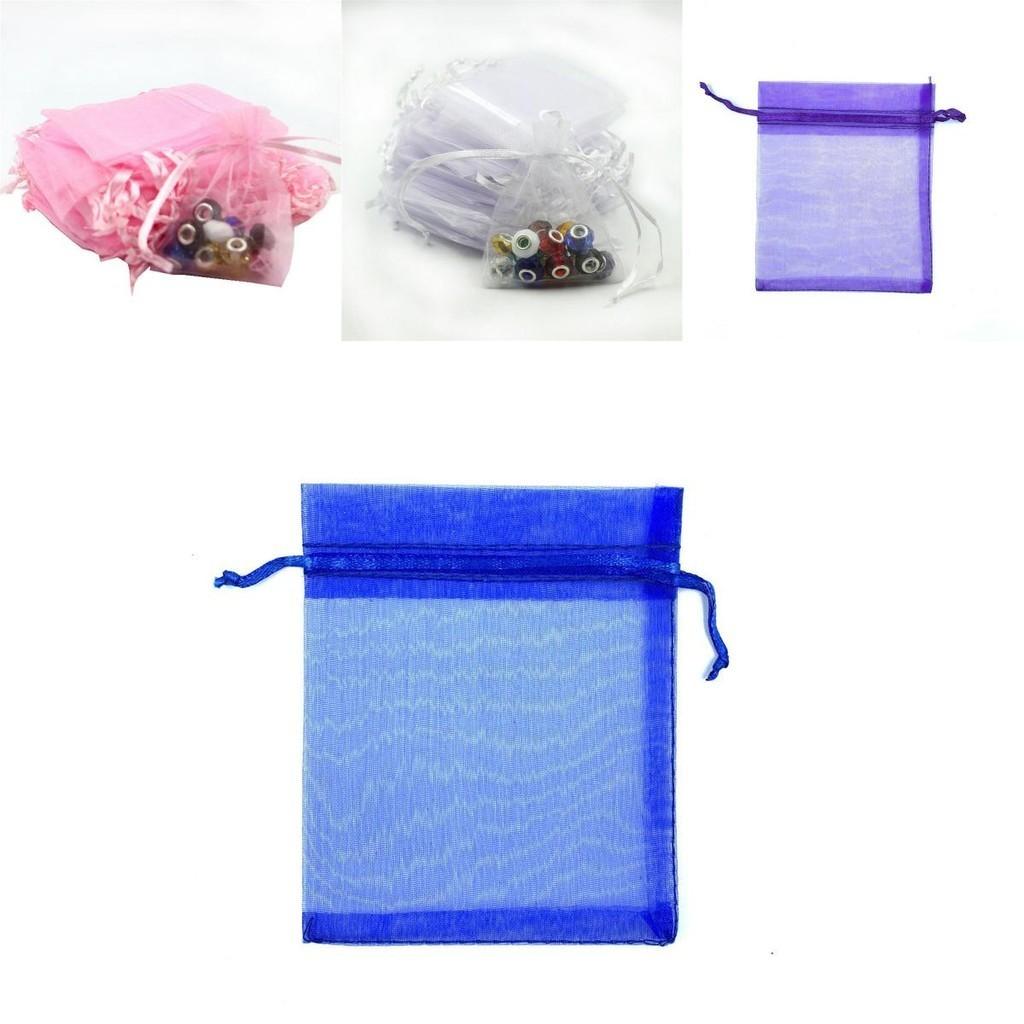 Premium 10 Stück Organzabeutel zum Präsentieren schöner Geschenke bei Hochzeiten und Partys