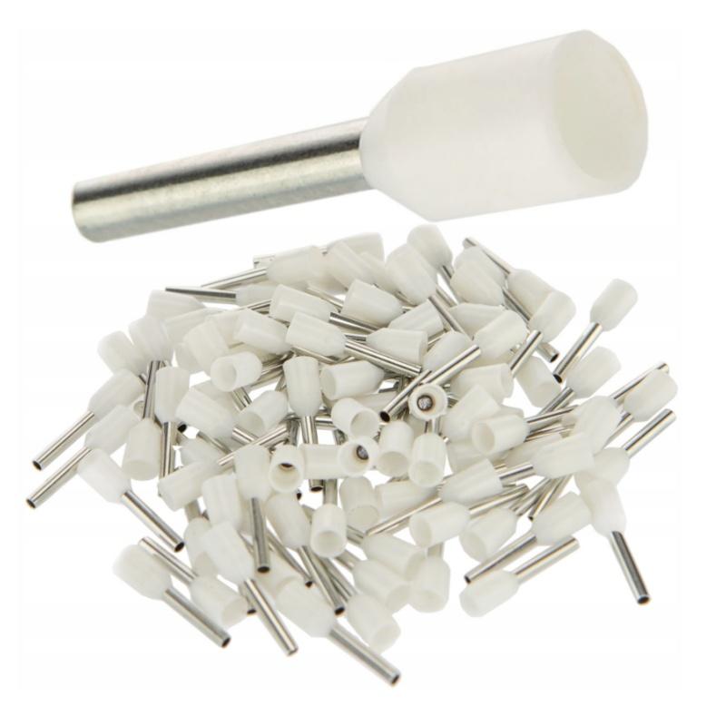 Insulated Ferrul 0.75/10 White (100 Pcs.)