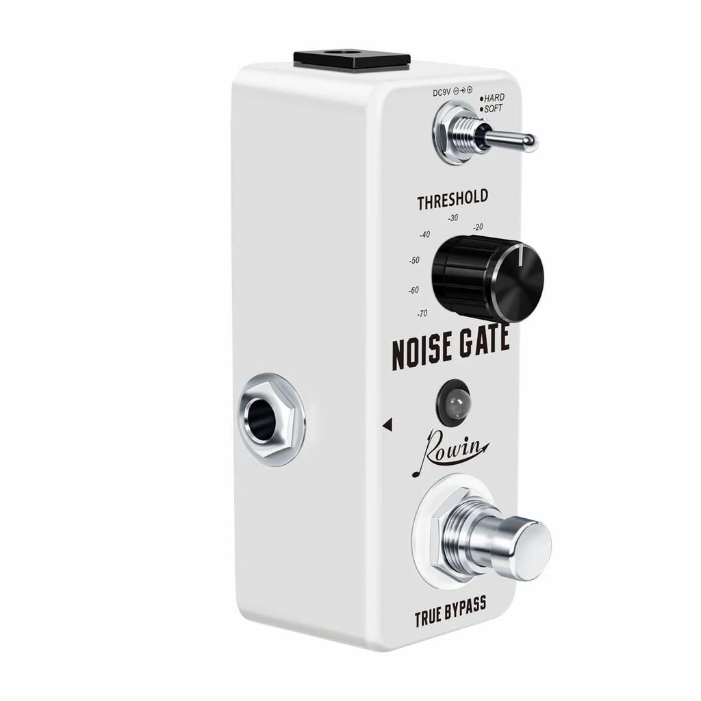Guitar Effect Pedal ROWIN Noise Gate 2 Modes Noise Reduction with Aluminum Alloy Enclosure