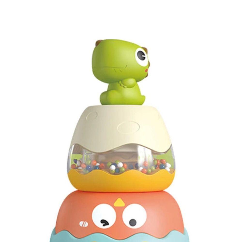 Montessori Toy Stacking Rings Developmental Toys  Develop Cognition Ability
