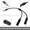 652F Universal Car Antenna Cable 1 For 2 Car Antenna Extension Cable Radio Adapter