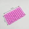 Heart Shaped Silicone Soap Mold 55 Grids Food Grade Non-stick Tray for Chocolate Cookie Cake Baking DIY