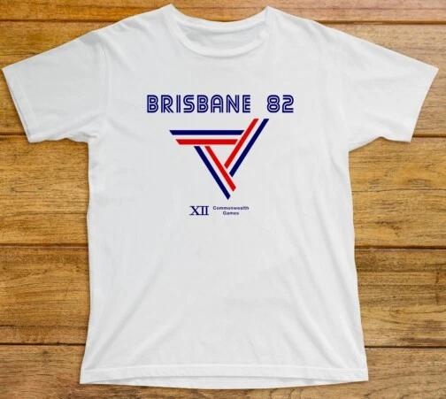 

Brisbane 82 T Shirt 755 Sport Australia Commonwealth Games Athletics Gold Coast S