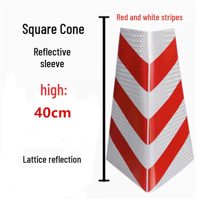Reflective Rubber Traffic Cone Cover