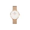 Daniel Wellington [Official Shop/2-Year Warranty/Authentic Import] DW Petite Melrose 36mm Watch for Men and Women, Stylish Mesh Watch, Popular Rose Go