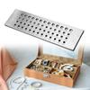 Jewelry Wire Drawplate Steel Tool Wire Shaping Tool Round Wire Shaping Plate Jewelry Crafting Tool Steel Texture
