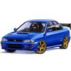 Fujimi Model 1/24 Inch-Up Series Nr. 327 Subaru Impreza STI Version VI (GT-W Vinge) ID-327 Hvit 1/24 Skala
