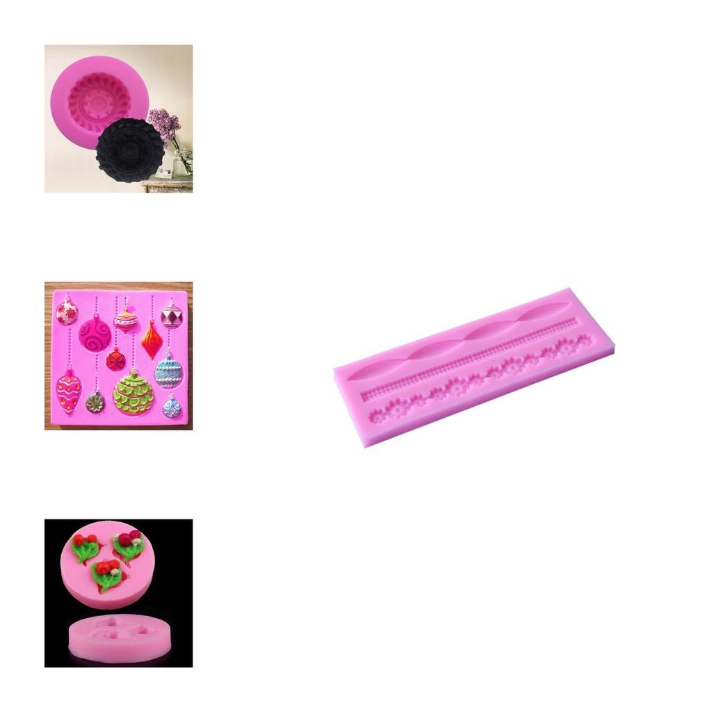 Elegant Dentelle Silicone Cake Mould For Beautiful Sugar Paste And Fondant Art