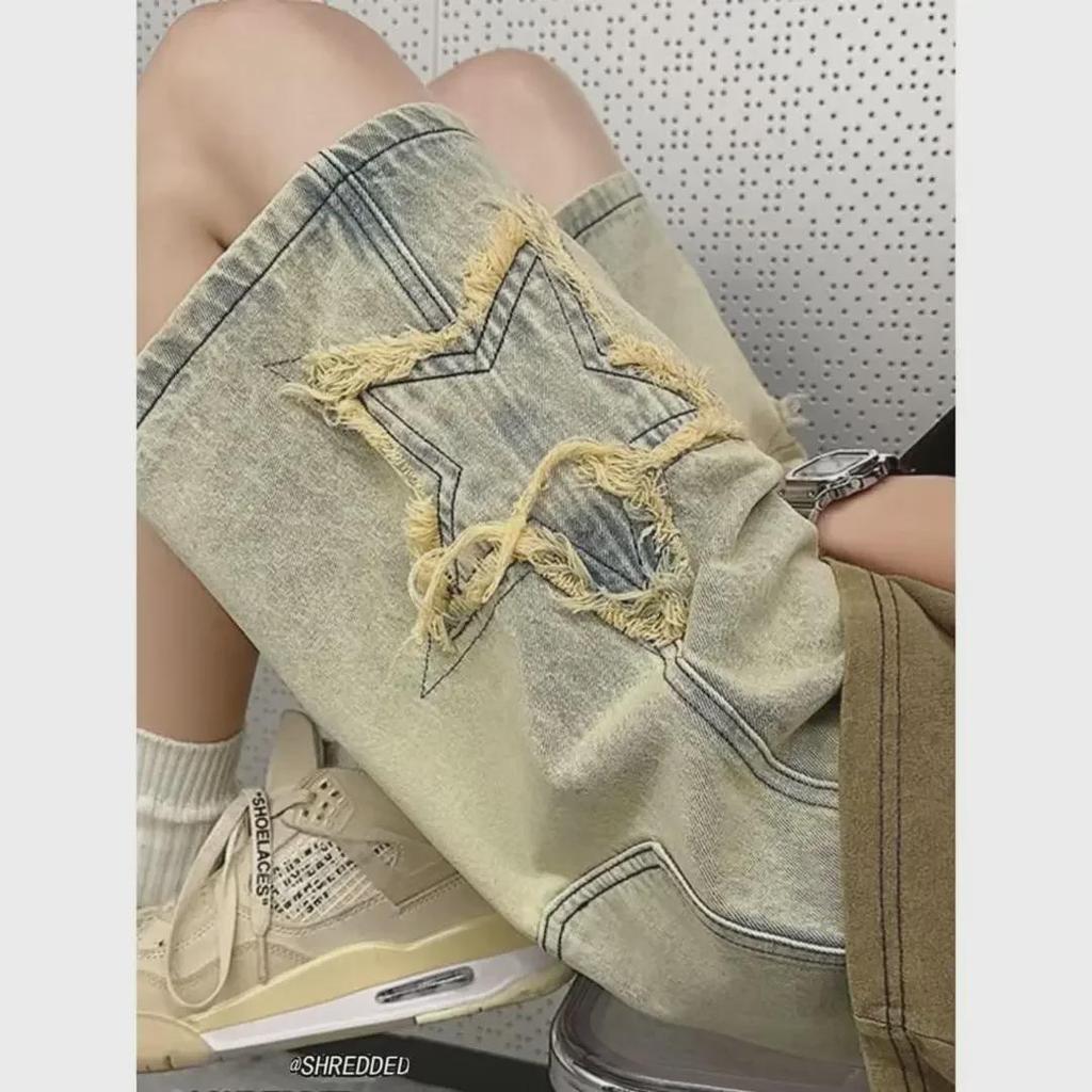 Men's Retro Casual Denim Shorts - Trendy Summer Hong Kong & Japanese Style