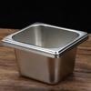 Stainless Steel 3-Compartment Condiment Box